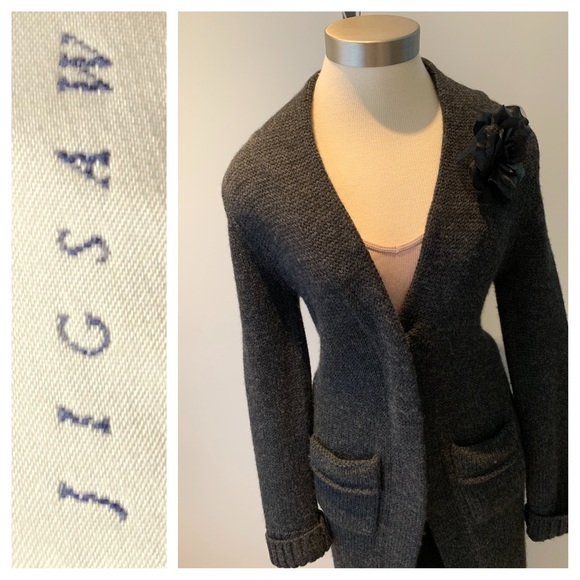 JIGSAW Long Wool Sweater/Coat - Picture 1 of 5